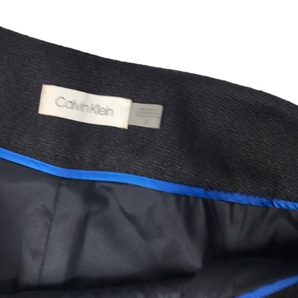 Calvin Klein button trim black pencil skirt women’s size 12 
Black textured - Picture 6 of 7